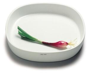 Piet Hein - Supercirkulær Fad Porcelain - Eldfast skål - Supercirkulær fad porcelain 26*26*4 cm - HVID LAV - H4 x W26 D26 cm