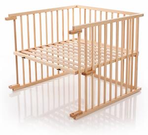 Babybay - babybay Cot Conversion Kit suitable for model Maxi and Boxspring - Spjälsäng - Varnished - W95 x D94 x H79 cm