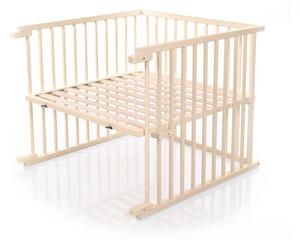 Babybay - babybay Cot Conversion Kit suitable for model Maxi and Boxspring - Spjälsäng - Beige lakeret - W95 x D94 x H79 cm