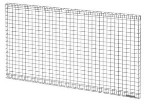 Kalager Design - Wire Panel - Medium - Anslagstavla - Rustic Grey - L94,5 x D3 x H51,5 cm