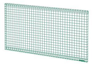 Kalager Design - Wire Coat Rack - Small - Garderobskrokar - Signal Green - L94,5 x D3 x H51,5 cm