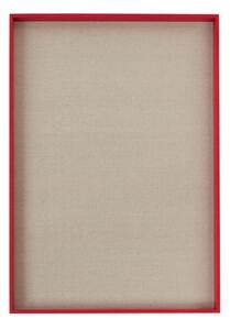 OYOY LIVING - Peili Notice Board - Anslagstavla - 405 Red - Small - H78 x L55 x W5 cm