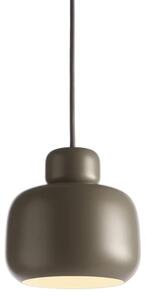 Woud - Stone Pendant - Hängande lampa - Taupe - Ø15,9 x H16 cm