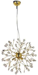 Aneta Lighting Viva taklampa kristall mässing
