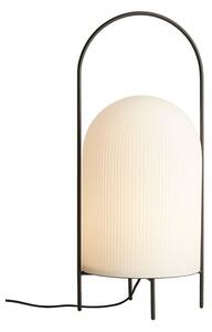 Woud - Ghost Floor Lamp - Golvlampa - Black / Opal - Ø25 x H65 cm
