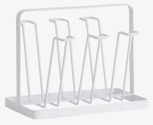 Nordal - Cup Holder Dish Rack - Tallrikshylla - White - B: 13 x D: 23 x L: 23 x H: 18 cm