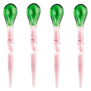 Broste CPH - Teaspoon - Skedar - Pink/Green - Ø3 x W2,5 x L15 x H1cm