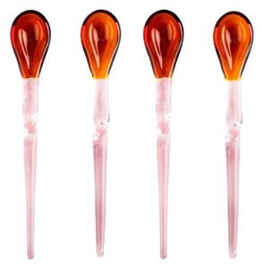 Broste CPH - Teaspoon - Skedar - Pink/Brown - Ø3 x W2,5 x L15 x H1cm