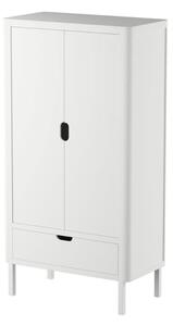 Sebra - Sebra Klædeskabet, 2 Låger - Skötbord - Classic White - B: 94 x H: 180 x D: 50 cm