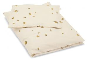 Konges Sløjd - BABY BEDDING GOTS - Sängkläder för barn - LEMON - H70 x W100 cm & H40 x W45 cm