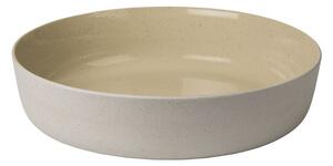 Blomus - Sablo Salad Bowl Medium - Skål för servering - Savannah / M - H7,5 x Ø28 cm