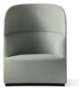 Audo Copenhagen - Tearoom Lounge Chair high back - Lounge stol - Safire - H: 120 x W: 89 x D: 71 cm