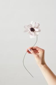 Studio About - Paper Flower, Daisy - Paper Flowers - Purple - Ø10 x H43 cm