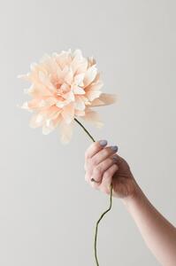 Studio About - Paper Flower, Grand Dahlia - Paper Flowers - Nude - Ø16 x H46 cm