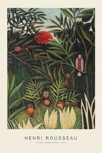 Konsttryck In The Virgin Forest (Special Edition) - Henri Rousseau, (26.7 x 40 cm)