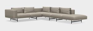 Vipp - Loft Sofa / Sofa With Open End - Soffa för 3 personer - Safire 04 - H65 x L341 x B280 cm