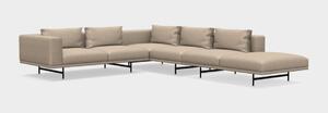 Vipp - Loft Sofa / Sofa With Open End - Soffa för 3 personer - Elle 220 - H65 x L341 x B280 cm