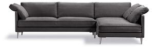 Erik Jørgensen - EJ295 Chaise Sofa 2945 by Erik Jørgensen Studio - Soffa för 3 personer - Anta 700/Chrome - W240 x D168 x H70 x SH40 cm