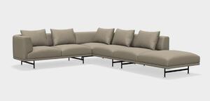 Vipp - Chimney Sofa / Sofa With Open End - Soffa för 3 personer - Soprano 03 - H70 x L335 x B259 cm