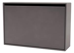 Montana - HIDE - Skohylla - Coffee - H 46.8 CM / W 69.6 CM / D 20 CM