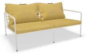 HOUE - AVON 2-Seater Sofa - Trädgårdssoffa - Dijon/Muted White - H58 x W159 x D99 x SH39 cm