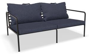 HOUE - AVON 2-Seater Sofa - Trädgårdssoffa - Indigo/Black - H58 x W159 x D99 x SH39 cm