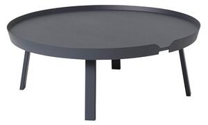 Muuto - The Around Coffee XL Table - Kaffe bord - Anthracite - H: 36 cm / D: 95 cm