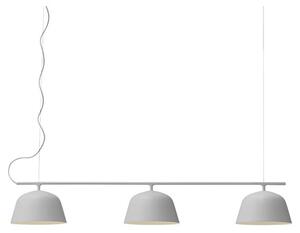 Muuto - Ambit Rail Lamp - Hängande lampa - Grey - 20 x 126 cm