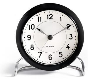 Arne Jacobsen - Station Vægur - Klockan - Table clock black/white - Ø11 cm