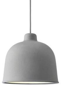 Muuto - GRAIN - Hängande lampa - Grey - 21 X 18,5 cm