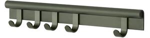 Muuto - Coil Coat Rack - Krokar - Black Small - H9,5 x W60x D6,5 cm
