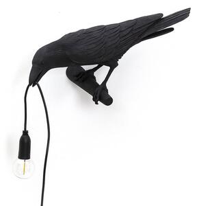 Bird Lamp Looking Left Vägglampa Svart - Seletti