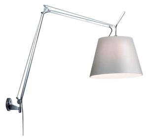 Tolomeo Mega Vägglampa m/Dimmer Ø320 Alu/Grå - Artemide