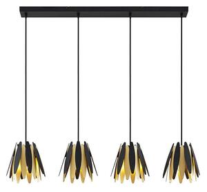 Lounit 4 Taklampa Black/Gold - Lucande