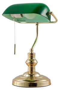 Milenka Bordslampa Polished Brass/Green - Lindby