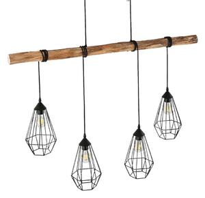 Eldarion 4 Taklampa Black/Wood - Lindby