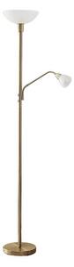 Jost Golvlampa Brass/White - Lindby