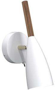 Pure Vägglampa White/Walnut - DFTP