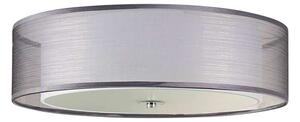 Tobia Plafond Grey/White/Chrome - Lindby