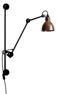 210 Vägglampa Svart/Koppar - Lampe Gras