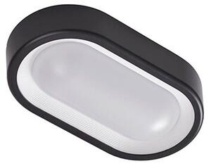 Niniel Oval LED Utomhus Plafond Black/White - Lindby