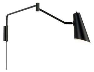 Noa Vägglampa Long Matt Black - DybergLarsen