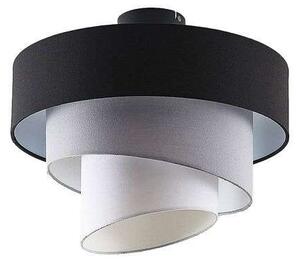 Coria Plafond Black/Grey - Lindby