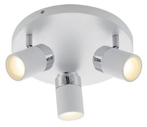 Kardo 3 Plafond White/Chrome - Lindby