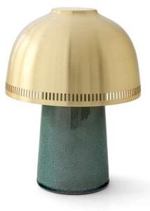 Raku SH8 Portable Bordslampa Blue Green/Brass -&Tradition