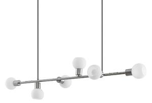 Biscala Taklampa Nickel/Opal - Lindby