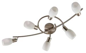 Arda Plafond Whie/Nickel - Lindby