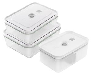 ZWILLING Vakuumbehållare set, stora boxar, glas och plast