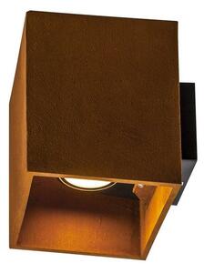 Rusty® Up/Down Square Utomhus Vägglampa 3000/4000K Rust - SLV