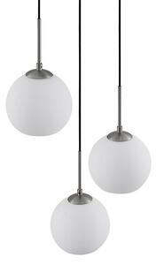 Jurian 3 Taklampa Opal/Nickel - Lindby